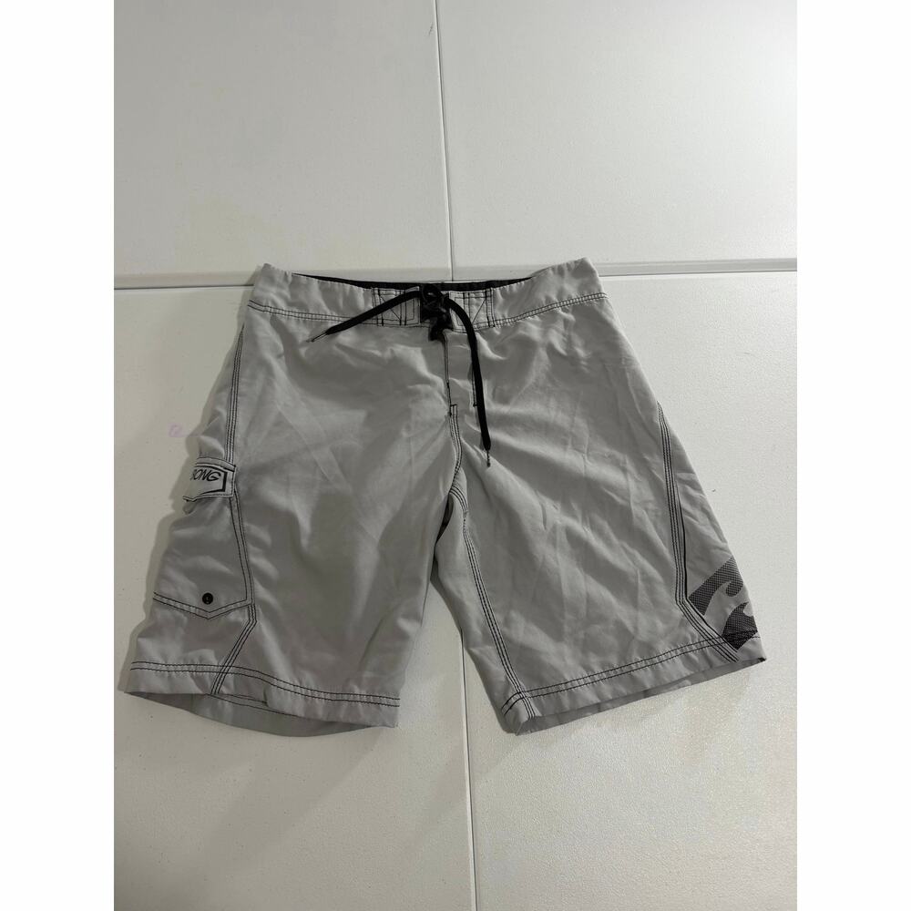 Billabong Board Shorts Mens Size 34 Gray Swim Trunks Surf Boardshorts